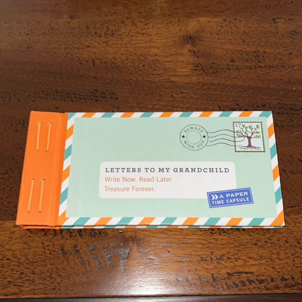 Letter To My Grandchild write now read later chronicle books + stickers letters